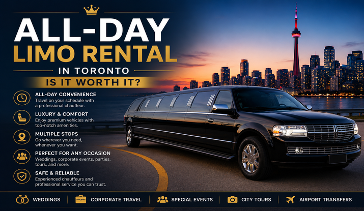 All-Day Limo Rentals in Toronto