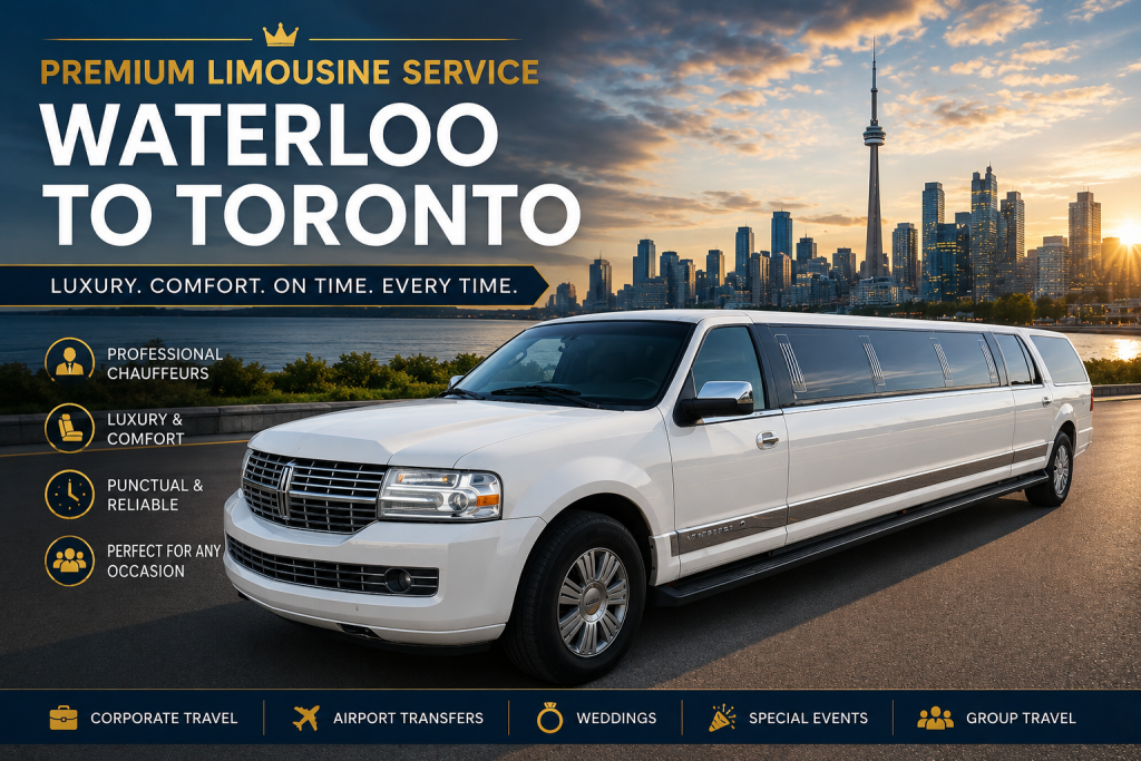 Rent a Limo from Waterloo to Toronto